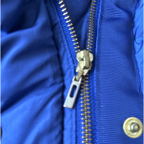 Blue mango belted jacket - Picture 4 of 7